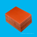 Orange Isolierpapier laminierte Phenolplatte